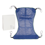 Full Body Patient Sling McKesson 4 or 6 Point Cradle Without Head Support Large 600 lbs. Weight Capacity