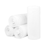 Trash Bag McKesson 45 gal. 0.80 mil 40 X 46 Inch White Extra Heavy Duty Star Seal Bottom Coreless Roll