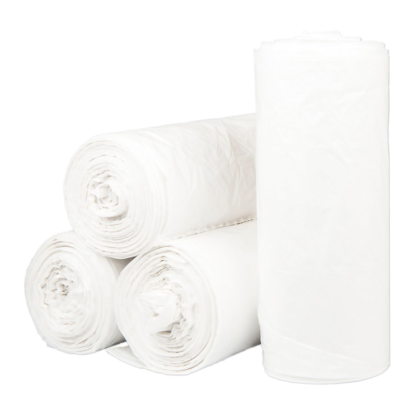 Trash Bag McKesson 60 gal. 0.70 mil 38 X 58 Inch White Extra Heavy Duty Star Seal Bottom Coreless Roll