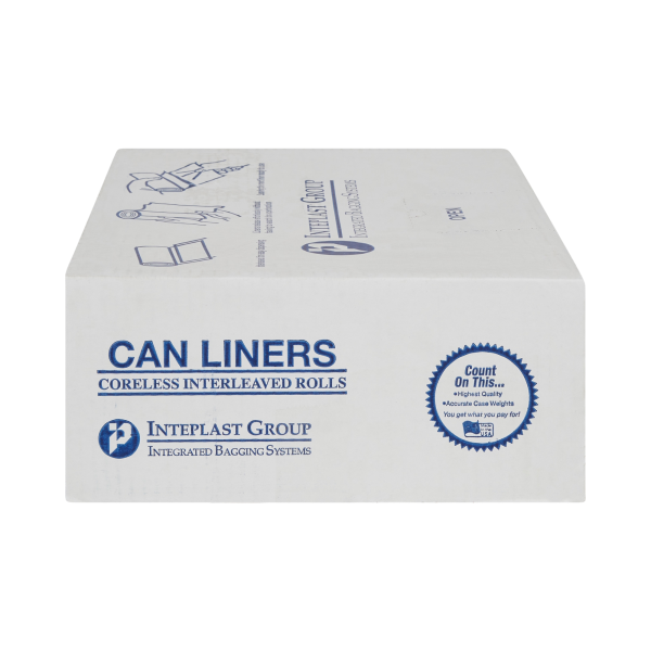 Trash Bag McKesson 45 gal. 17 Mic. 40 X 48 Inch Clear Extra Heavy Duty Star Seal Bottom Coreless Roll