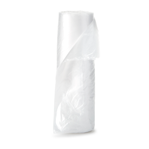 Trash Bag McKesson 10 gal. 5 Mic. 24 X 24 Inch Clear Light Duty Star Seal Bottom Coreless Roll