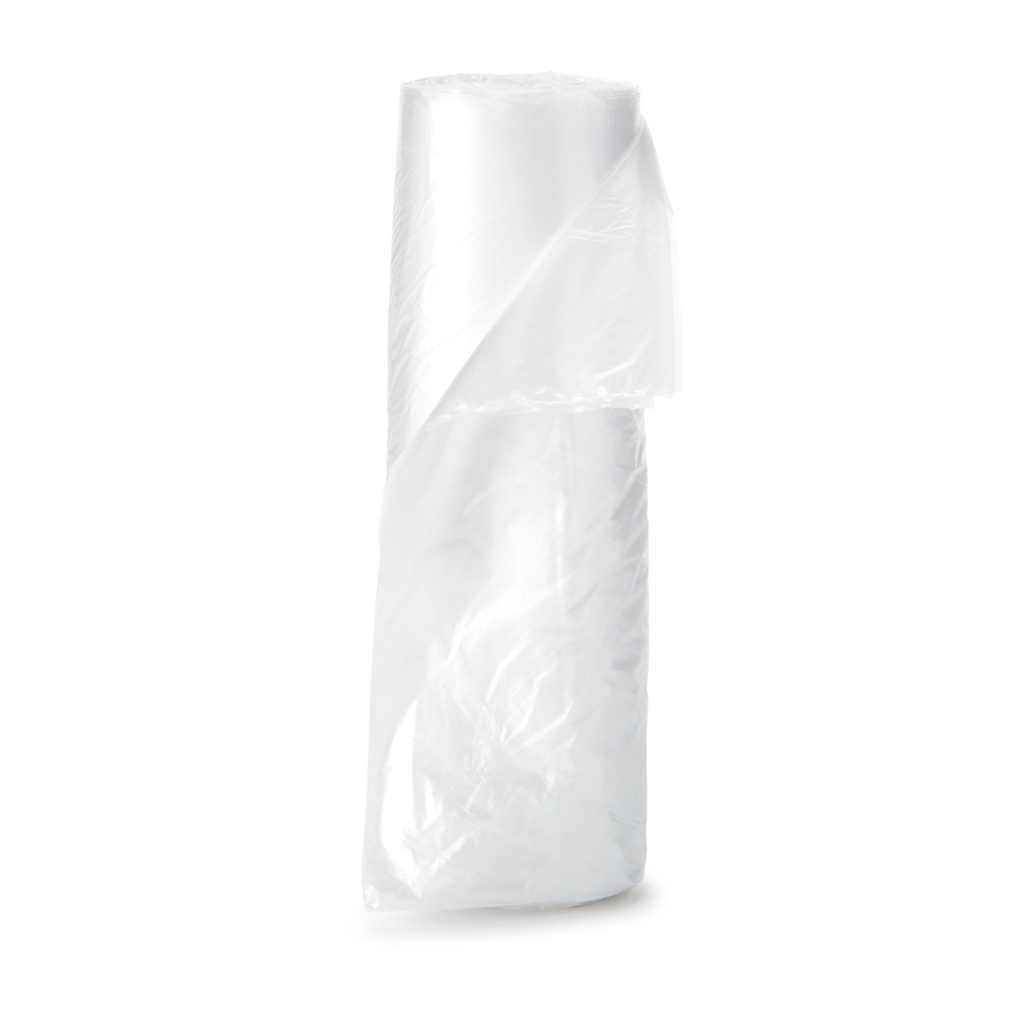 Trash Bag McKesson 10 gal. 5 Mic. 24 X 24 Inch Clear Light Duty Star Seal Bottom Coreless Roll