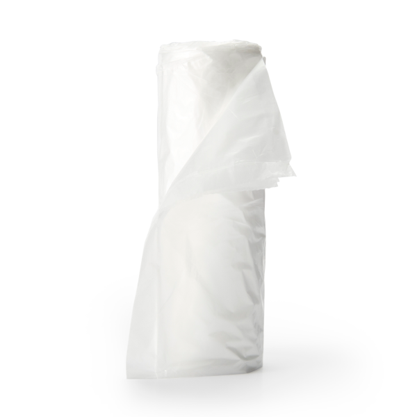 Trash Bag McKesson 10 gal. 8 Mic. 24 X 24 Inch Clear Light Duty Star Seal Bottom Coreless Roll