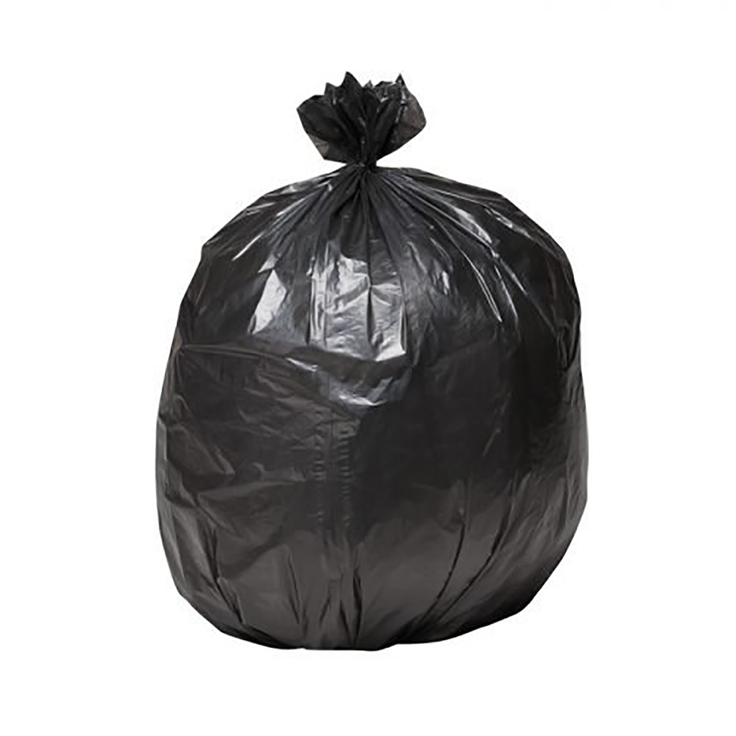 Trash Bag Strongman 45 gal. 1.5 mil 40 X 46 Inch Black Star Seal Bottom Coreless Roll Trash Bag Strongman 45 gal. 1.5 mil 40 X 46 Inch Black Star Seal Bottom Coreless Roll