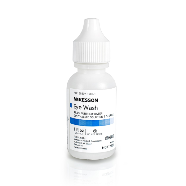 Eyewash Solution McKesson 1 oz. Squeeze Bottle