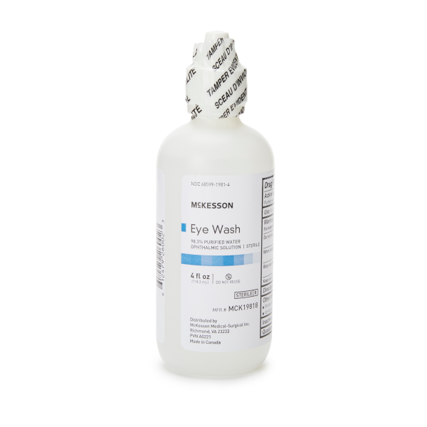 Eyewash Solution McKesson 4 oz. Squeeze Bottle