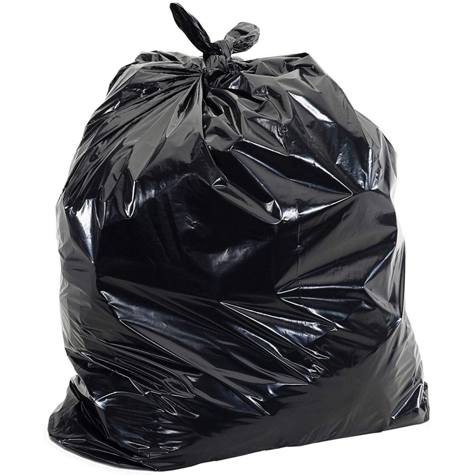 Trash Bag Pitt Plastics 0.95 mil 38 X 58 Inch Black Star Seal Bottom Coreless Roll Trash Bag Pitt Plastics 0.95 mil 38 X 58 Inch Black Star Seal Bottom Coreless Roll