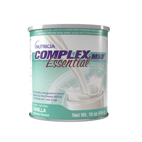 Oral Supplement Complex MSD® Essential Vanilla Flavor Powder 16 oz. / 454 Gram Canister