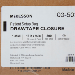 Respiratory Set-Up Bag McKesson PULL-TITE™