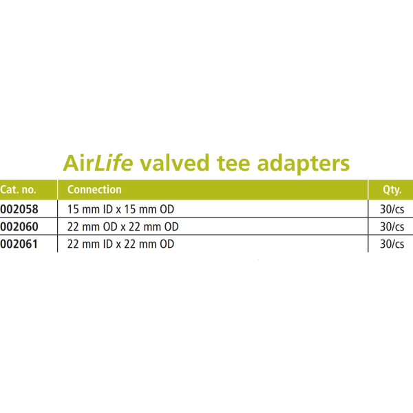 Tee Adapter AirLife®