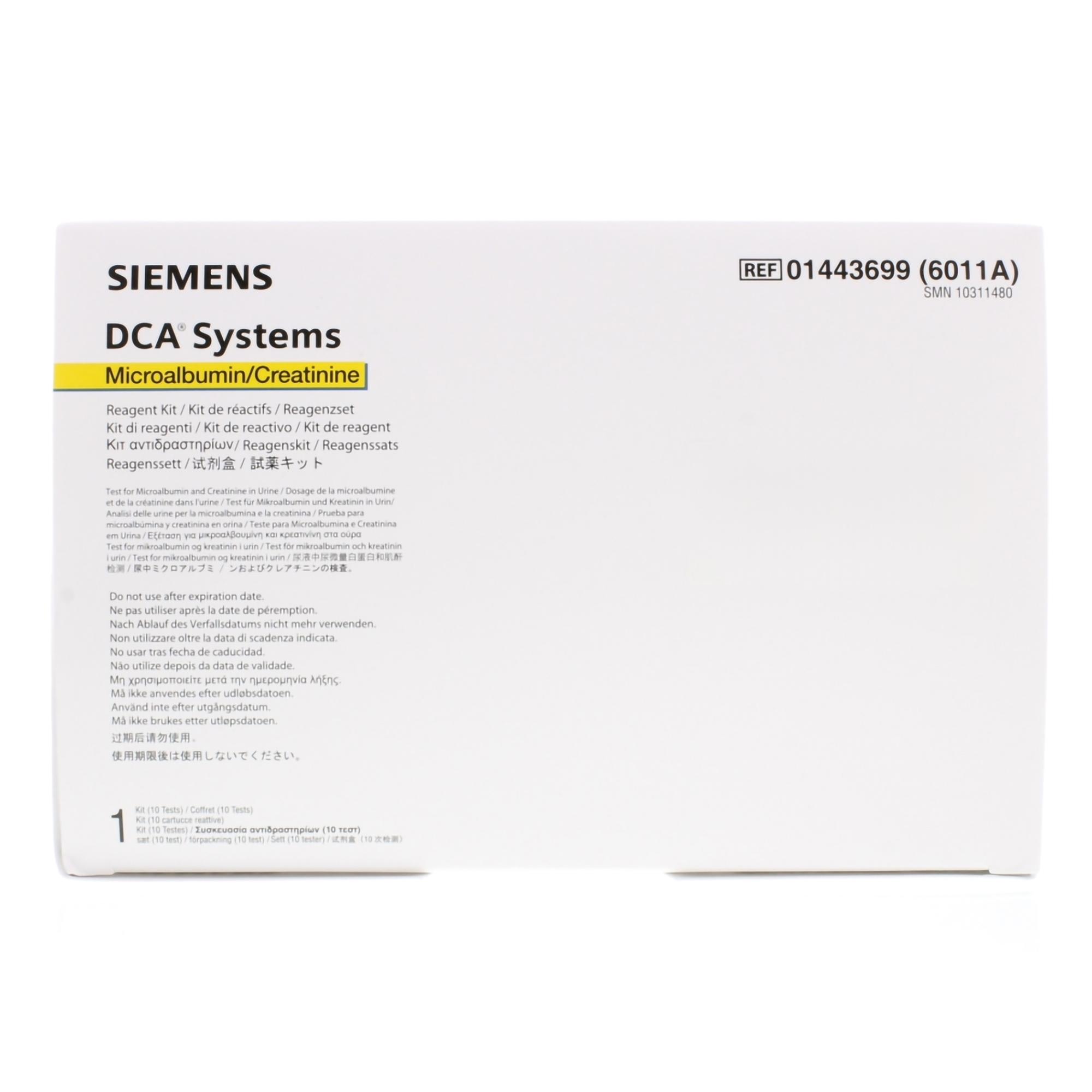 General Chemistry Reagent Microalbumin / Creatinine For DCA Systems 10 Tests