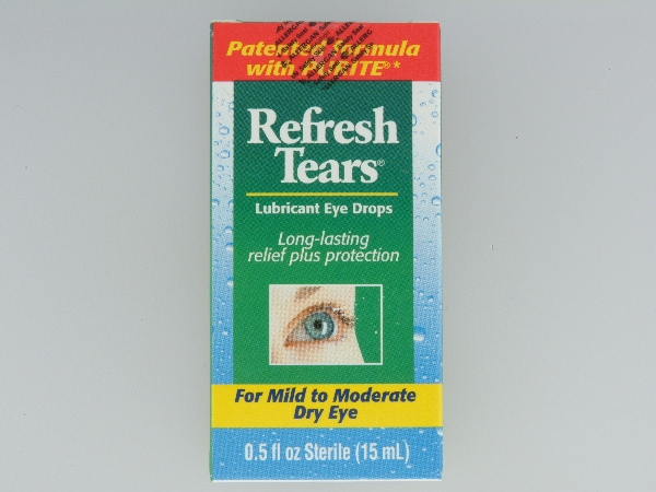 Eye Lubricant Refresh Tears® 1 oz. Eye Drops