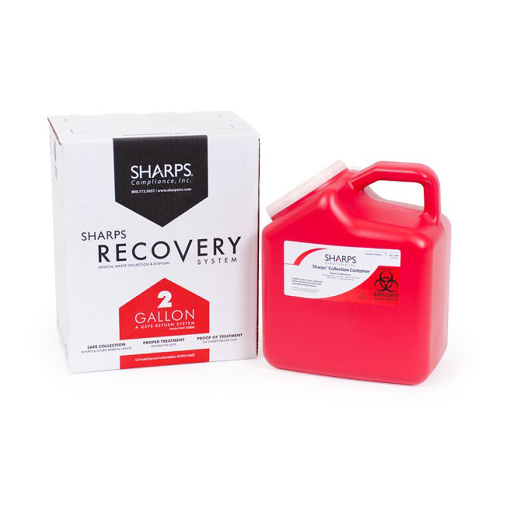 Mailback Sharps Container The Sharps Disposal By Mail System® PRO-TEC® Red Base 11 H X 6 W X 9 L Inch Vertical Entry 2 Gallon Mailback Sharps Container The Sharps Disposal By Mail System® PRO-TEC® Red Base 11 H X 6 W X 9 L Inch Vertical Entry 2 Gallon