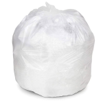 Trash Bag Colonial Bag 45 gal. 13 Mic. 40 X 48 Inch Clear Heavy Duty X-Seal Bottom Coreless Roll