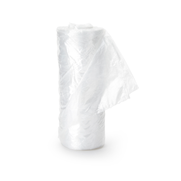 Trash Bag Colonial Bag 10 gal. 8 Mic. 24 X 24 Inch Clear Medium Duty X-Seal Bottom Coreless Roll