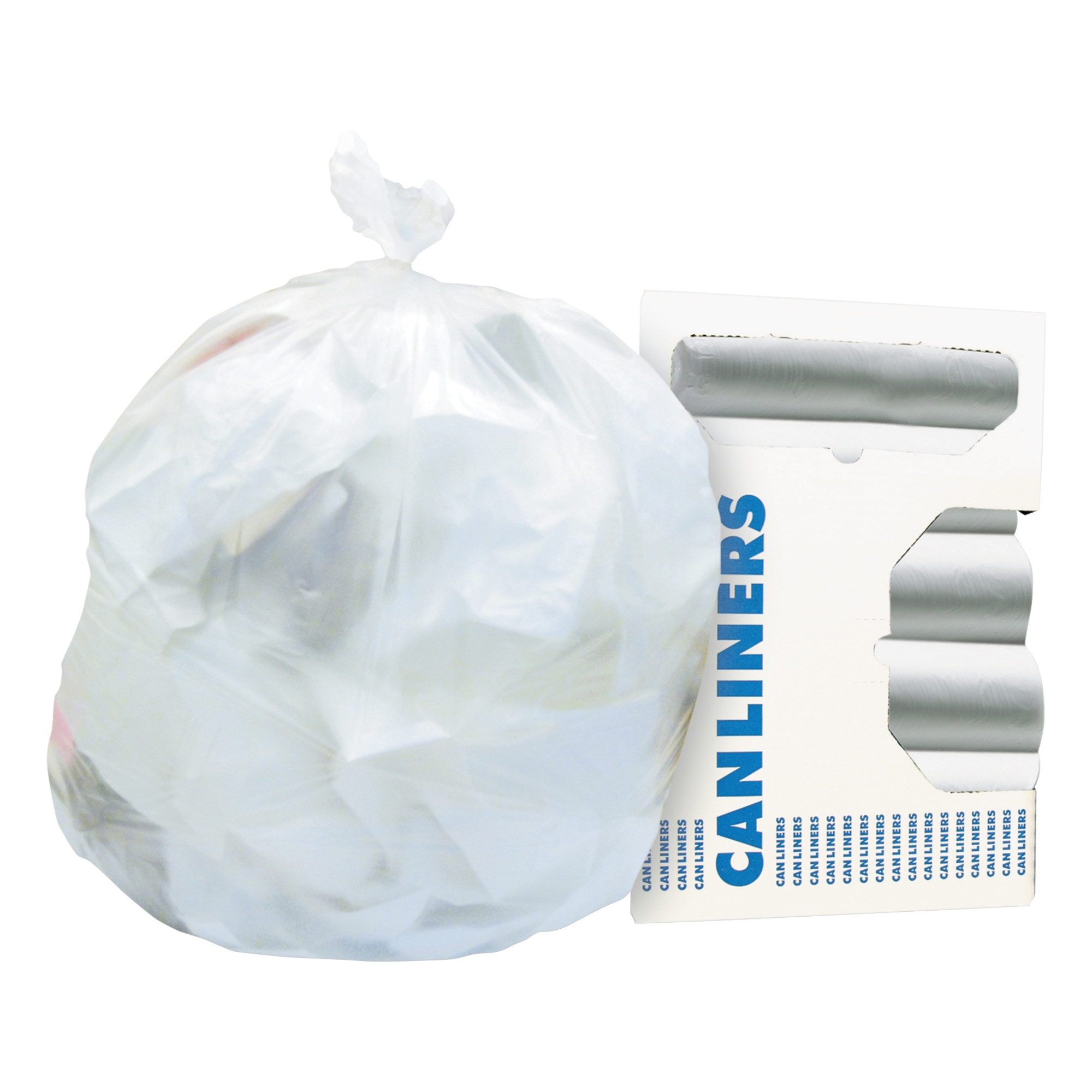 Trash Bag Heritage™ 45 gal. 16 Mic. 40 X 48 Inch Natural Extra Heavy Duty Star Seal Bottom Coreless Roll Trash Bag Heritage™ 45 gal. 16 Mic. 40 X 48 Inch Natural Extra Heavy Duty Star Seal Bottom Coreless Roll