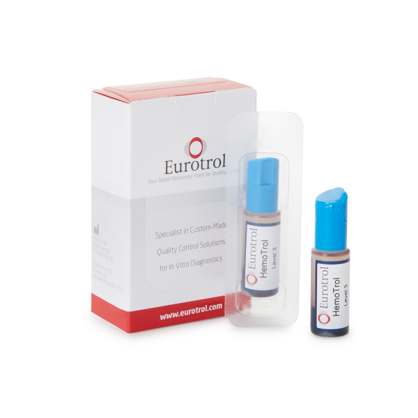 Control Eurotrol HemoTrol™ Hemoglobin Level 3: High Level 2 X 1 mL
