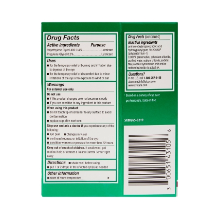 Eye Lubricant Systane® Ultra 0.34 oz. Eye Drops