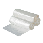 Trash Bag Heritage™ 45 gal. 12 Mic. 40 X 48 Inch Natural Medium Duty Star Seal Bottom Flat Pack