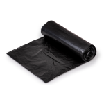 Trash Bag Colonial Bag 33 gal. 16 Mic. 33 X 40 Inch Black Extra Heavy Duty X-Seal Bottom Coreless Roll