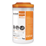 Surface Disinfectant Cleaner Sani-Cloth® Bleach Premoistened Germicidal Manual Pull Wipe 65 Count Canister Chlorine Scent NonSterile