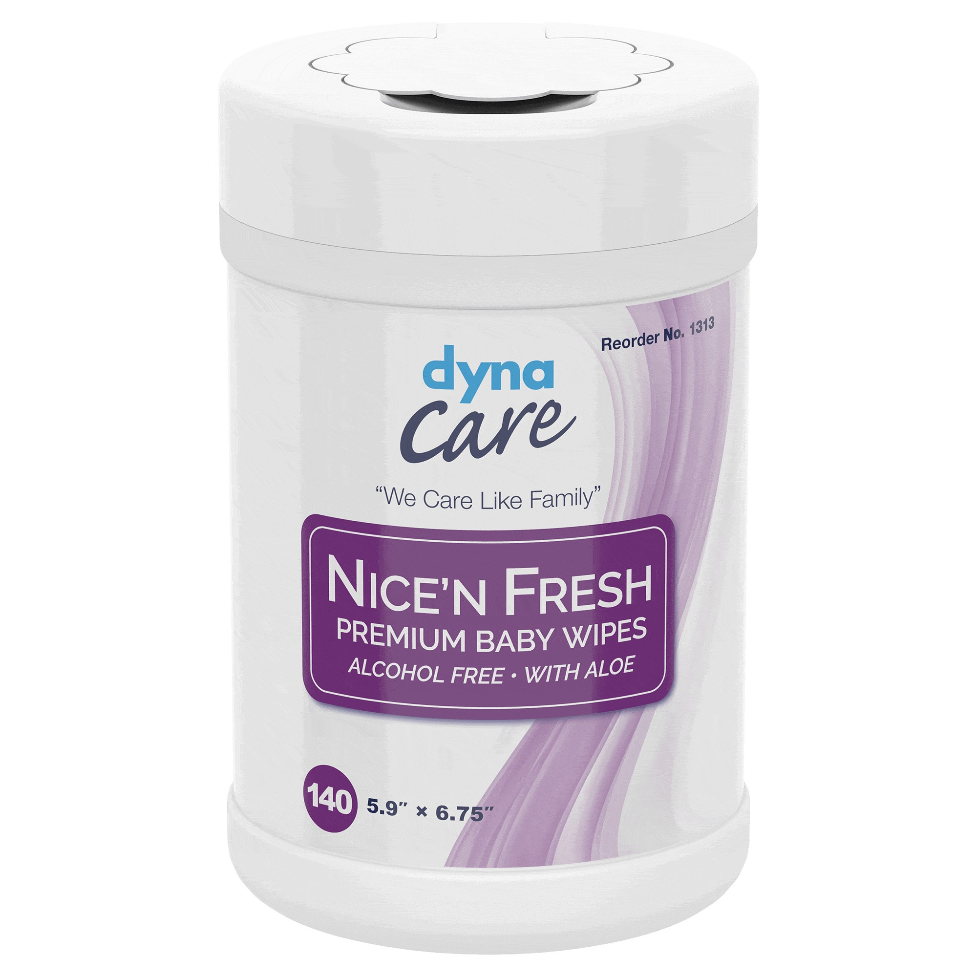 Baby Wipe Nice'n Fresh Canister Scented 140 Count Baby Wipe Nice'n Fresh Canister Scented 140 Count