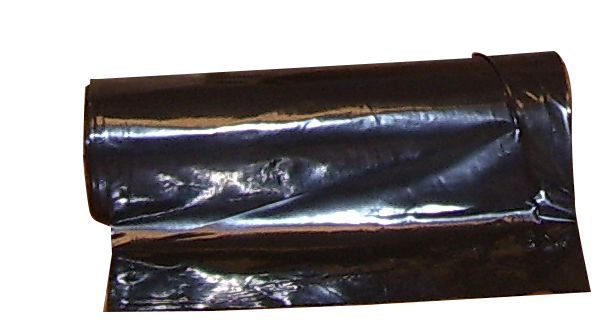 Trash Bag Colonial Bag 56 gal. 17 Mic. 43 X 48 Inch Black Extra Heavy Duty X-Seal Bottom Coreless Roll