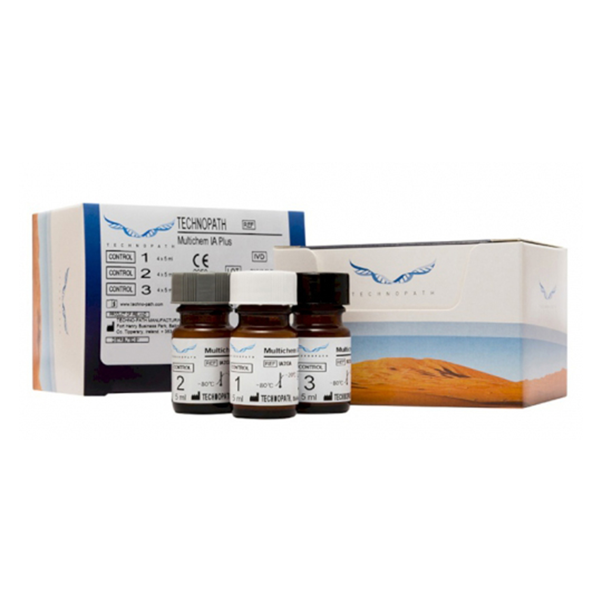 Control Set Multichem™ IA Plus Multiple Analytes 3 Levels 3 X 4 X 5 mL