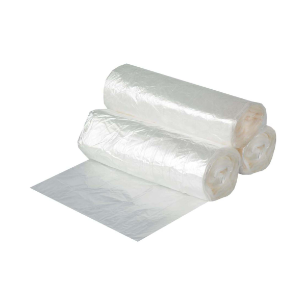 Trash Bag Heritage™ 33 gal. 0.90 mil 33 X 39 Inch Clear Super Tuf Star Seal Bottom Flat Pack