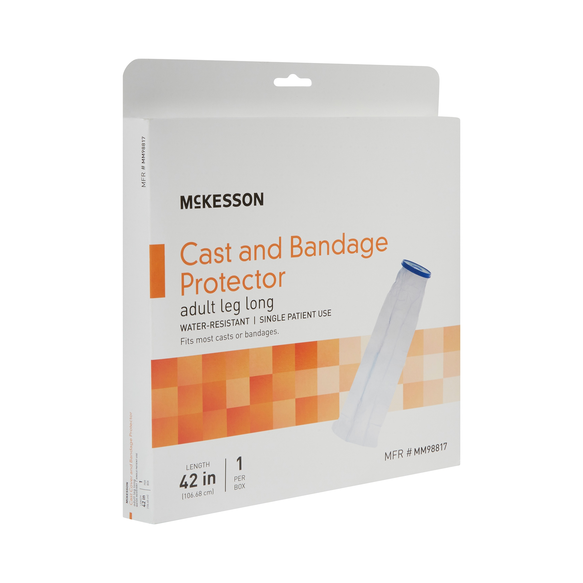 Leg Cast Cover McKesson Long Vinyl 42 Inch Length