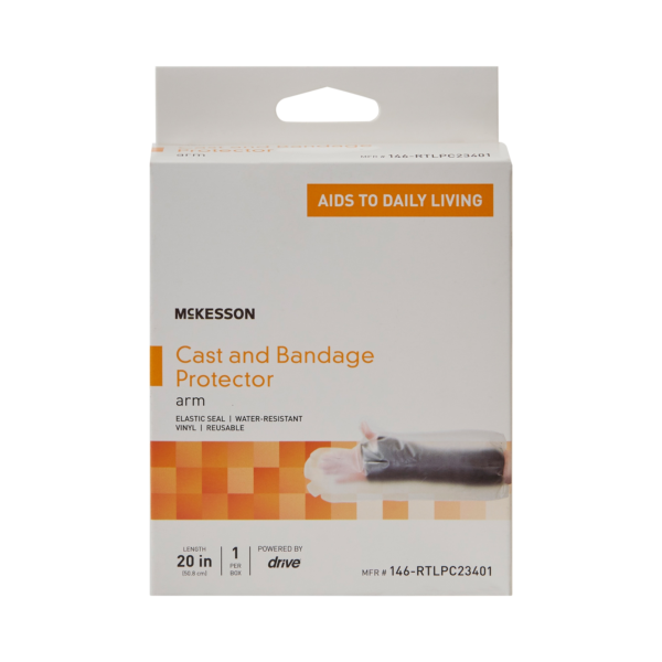 Arm Cast Protector McKesson One Size Fits Most Polyvinyl 20 Inch Length