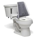 Contoured Toilet Seat Inspired by drive™ Hi-Back™ Standard Round Without Stated Weight Capacity