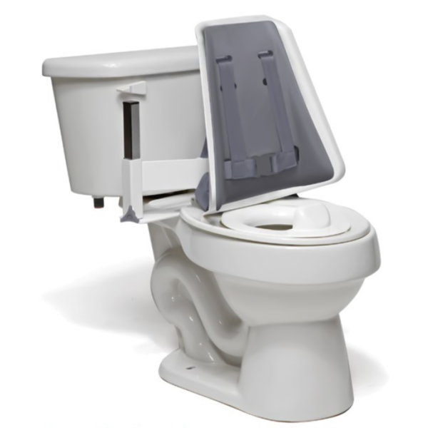Contoured Toilet Seat Inspired by drive™ Hi-Back™ Standard Round Without Stated Weight Capacity