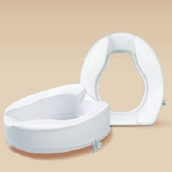 SEAT, TOILET RAISED 4" PTRSON