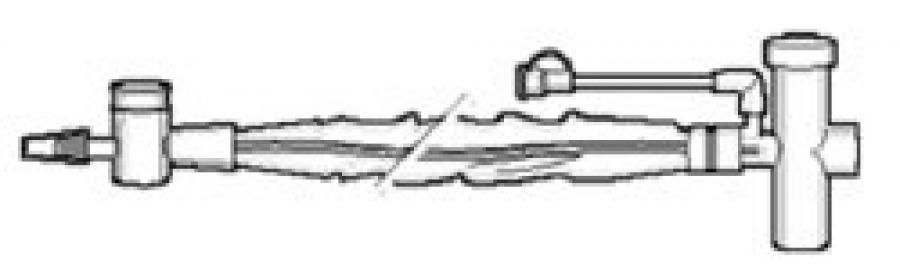 Owens & Minor Trach Care Halyard Ballard Turbo-Cleaning Closed Suction Catheter, 14 Fr., 30.5 cm