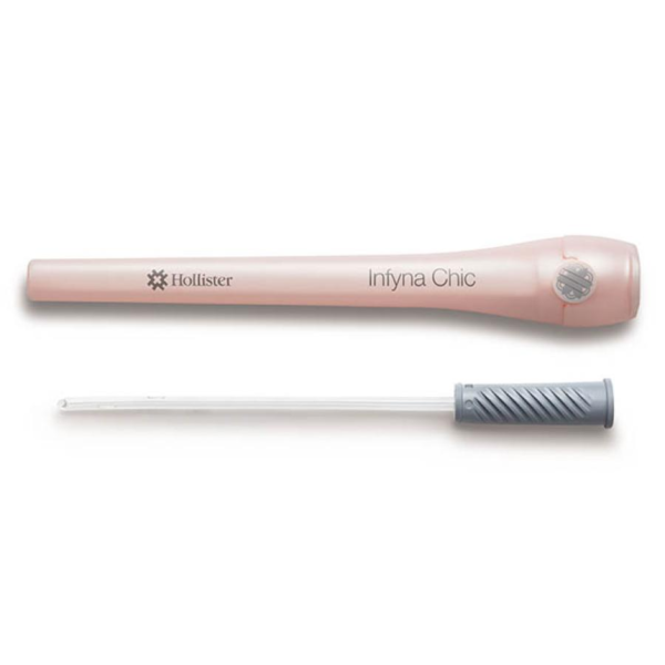 Hollister Infyna Chic Urethral Catheter, 10 Fr., 5 Inch, Female/Adult, Straight Tip, Hydrophilic Coated PVC