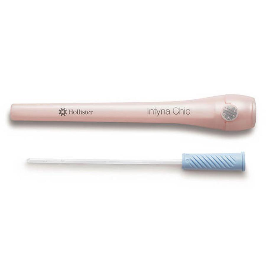 Hollister Infyna Chic Urethral Catheter, 8 Fr., 5 Inch, Female/Adult, Straight Tip, Hydrophilic Coated PVC