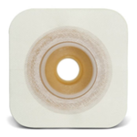 Ostomy Barrier Sur-Fit Natura® Precut, Extended Wear Durahesive® Adhesive 45 mm Flange SUR-FIT® Natura™ System Hydrocolloid 7/8 Inch Opening 4-1/2 X 4-1/2 Inch #413180 - Image 2