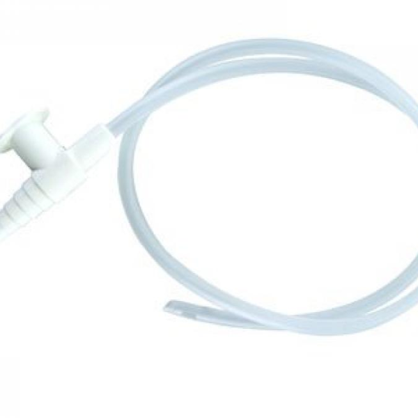 Vyaire Medical AirLife Single Style Suction Catheters, For Airway Openings, Up to 20 cm length, Plastic, 14 Fr., Sterile, Beveled Tip Type, Straight Type, Disposable, Single Style, Control Port Vent