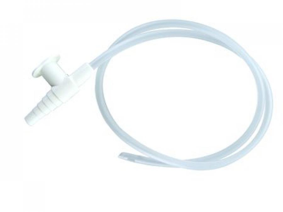 Amsino International AMSure Whistle-Cap Style Suction Catheters, For removing respiratory secretions from the upper airways, 23 Inch Length, Vinyl, 14 Fr., Sterile, Whistle Tip Type, Looped Type, Disposable, Adult / Pediatric, Whistle-Cap Style, Control Valve Vent