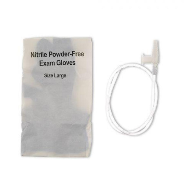 Argyle Suction Catheter Kit, 14 Fr., Hard Tray, Gloves, Suction Cup and Chimney Valve