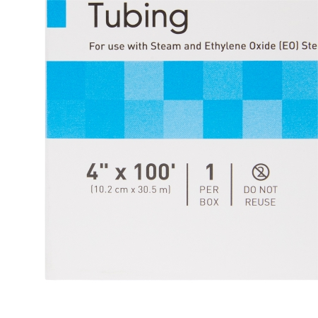 Sterilization Tubing McKesson 4 Inch X 100 Foot For Steam and Ethylene Oxide (EO) Sterilizers