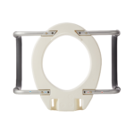 Raised Toilet Seat with Arms drive™ Premium 3-1/2 Inch Height Standard Round 300 lbs. Weight Capacity