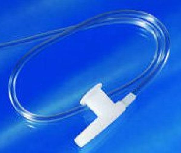 Vyaire Medical AirLife Tri-Flo Style Suction Catheters, For Airway Openings, Plastic, 14 Fr., Sterile, Beveled Tip Type, Straight Type, Disposable, Tri-Flo Style, Control Valve Vent