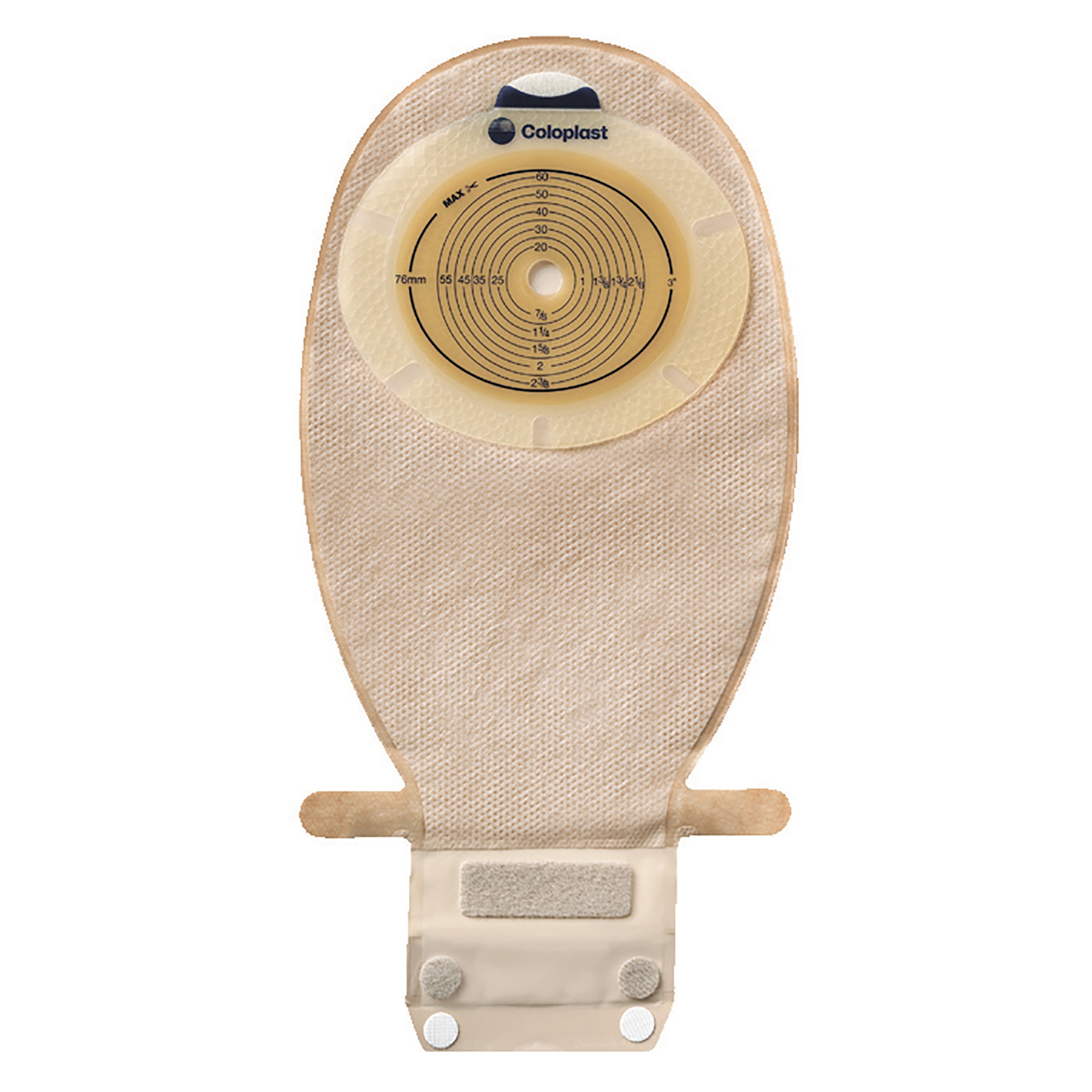 Ostomy Pouch SenSura® EasiClose™ One-Piece System 11-1/2 Inch Length, Maxi Flat, Trim to Fit 3/8 to 3 Inch Stoma Drainable