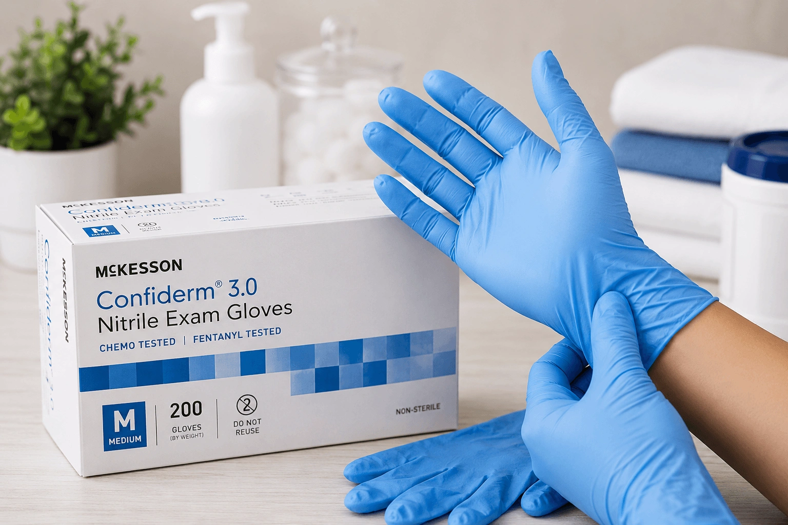mckesson gloves in zushki