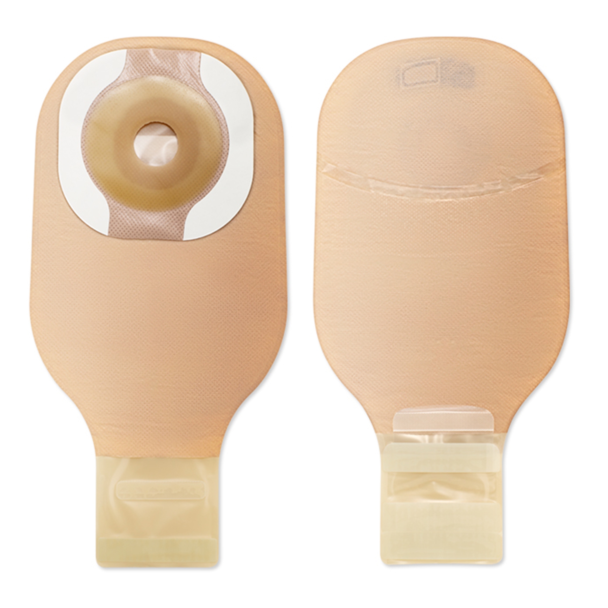 Ostomy Pouch Premier™ One-Piece System 12 Inch Length Flat, Pre-Cut 1-3/16 Inch Stoma Drainable Ostomy Pouch Premier™ One-Piece System 12 Inch Length Flat, Pre-Cut 1-3/16 Inch Stoma Drainable