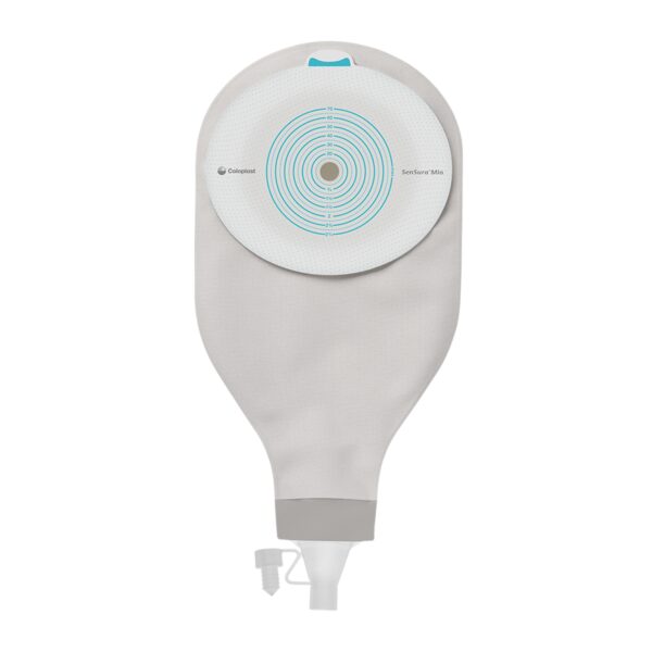 Ostomy Pouch SenSura® Mio High Output One-Piece System Flat, Trim to Fit 10 to 70 mm Stoma Drainable