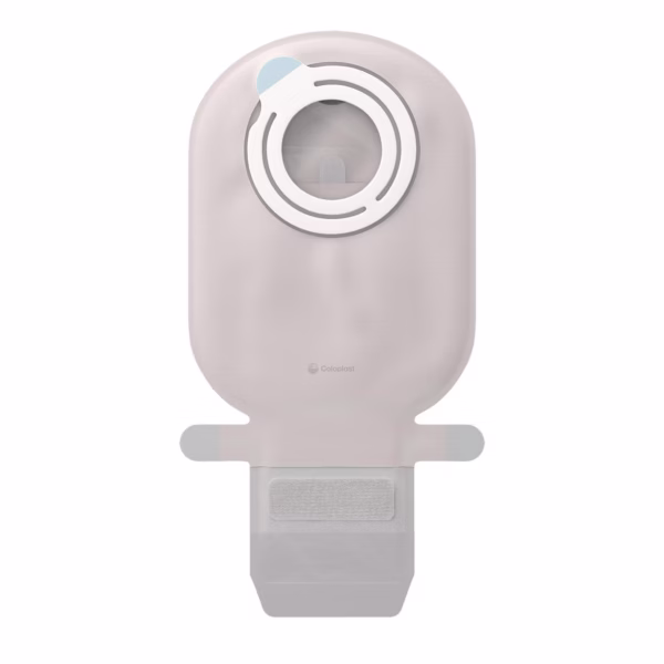 Ostomy Pouch SenSura® Mio Kids Flex Two-Piece System 6-3/4 Inch Length, Midi Star Shaped, Pre-Cut 35 mm Stoma Drainable
