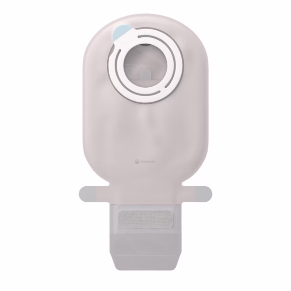 Ostomy Pouch SenSura® Mio Kids Flex Two-Piece System 6-3/4 Inch Length, Midi Star Shaped, Pre-Cut 27 mm Stoma Drainable